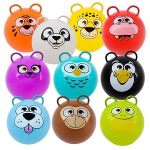 Bola saltarina con mango