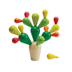 Juego de balance en forma de cactus