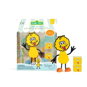 Set de cubos luminosos y personaje Big Bird